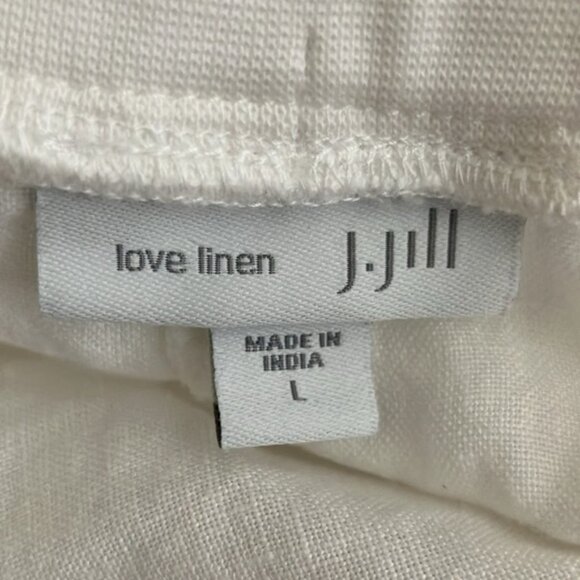 J. Jill Love Linen Pull On Pants - Picture 5 of 7